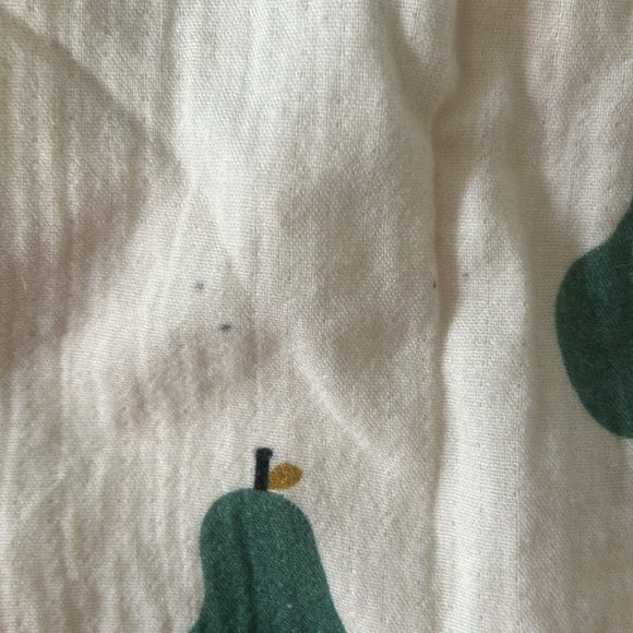 HTF fin & vince pear cotton romper 12-18 mo - Picture 3 of 5